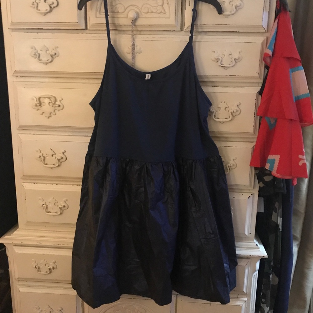Navy party dress